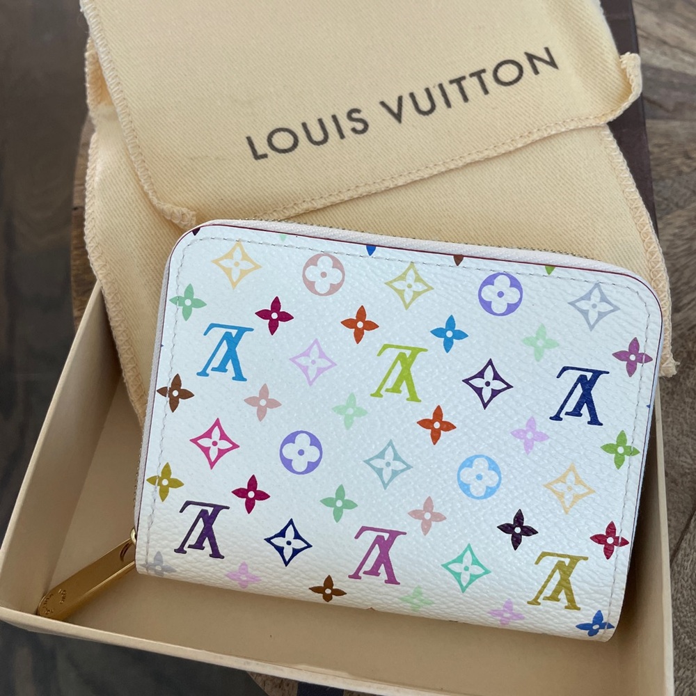 Louis Vuitton Multicolore Zippy coin purse